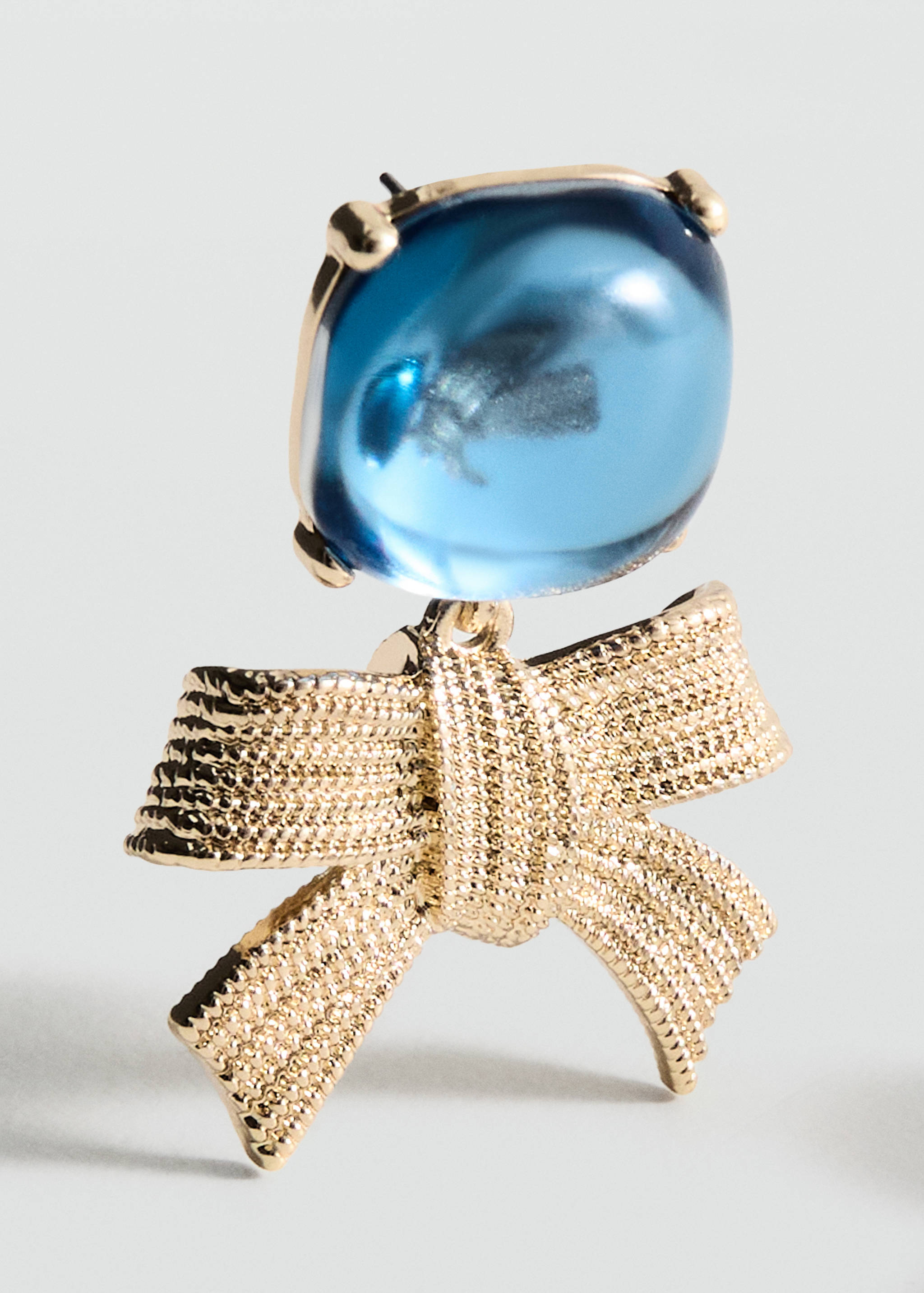 Boucles d’oreilles nœud combinées - Détail de l'article 1