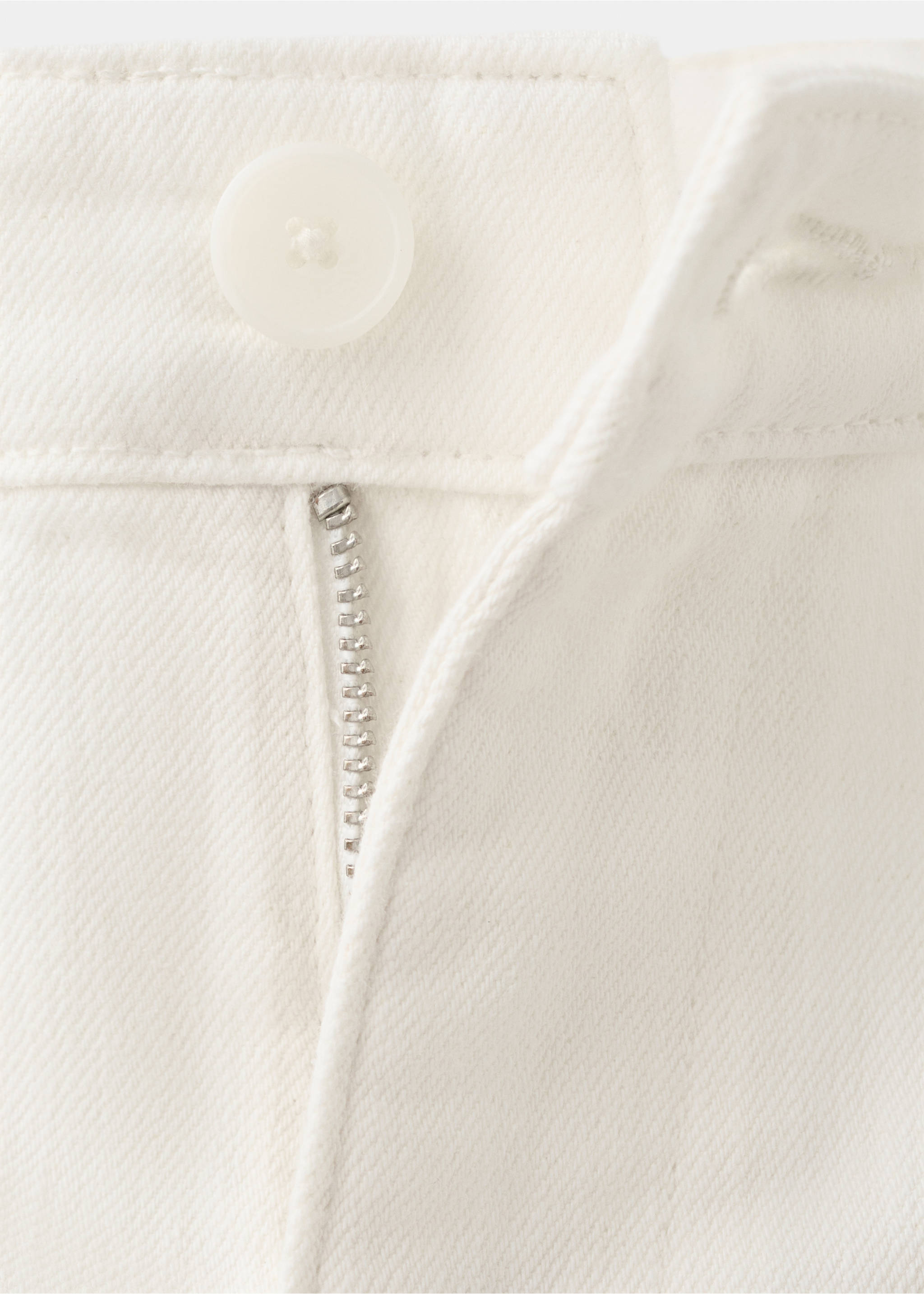 100% cotton relaxed fit jeans - Details of the article 8, Off White. Ref: 37082888-00.