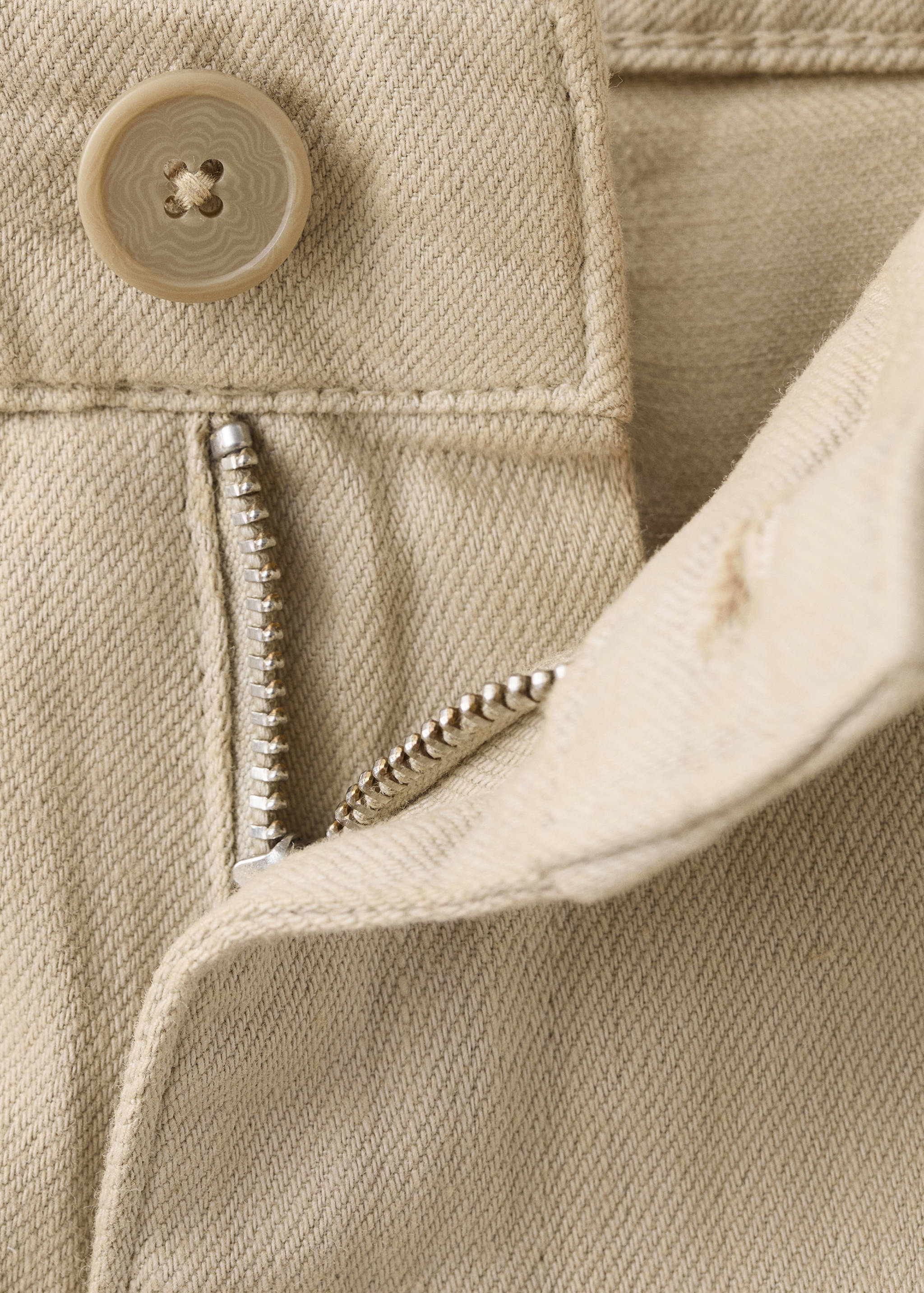 100% cotton relaxed fit jeans - Details of the article 8