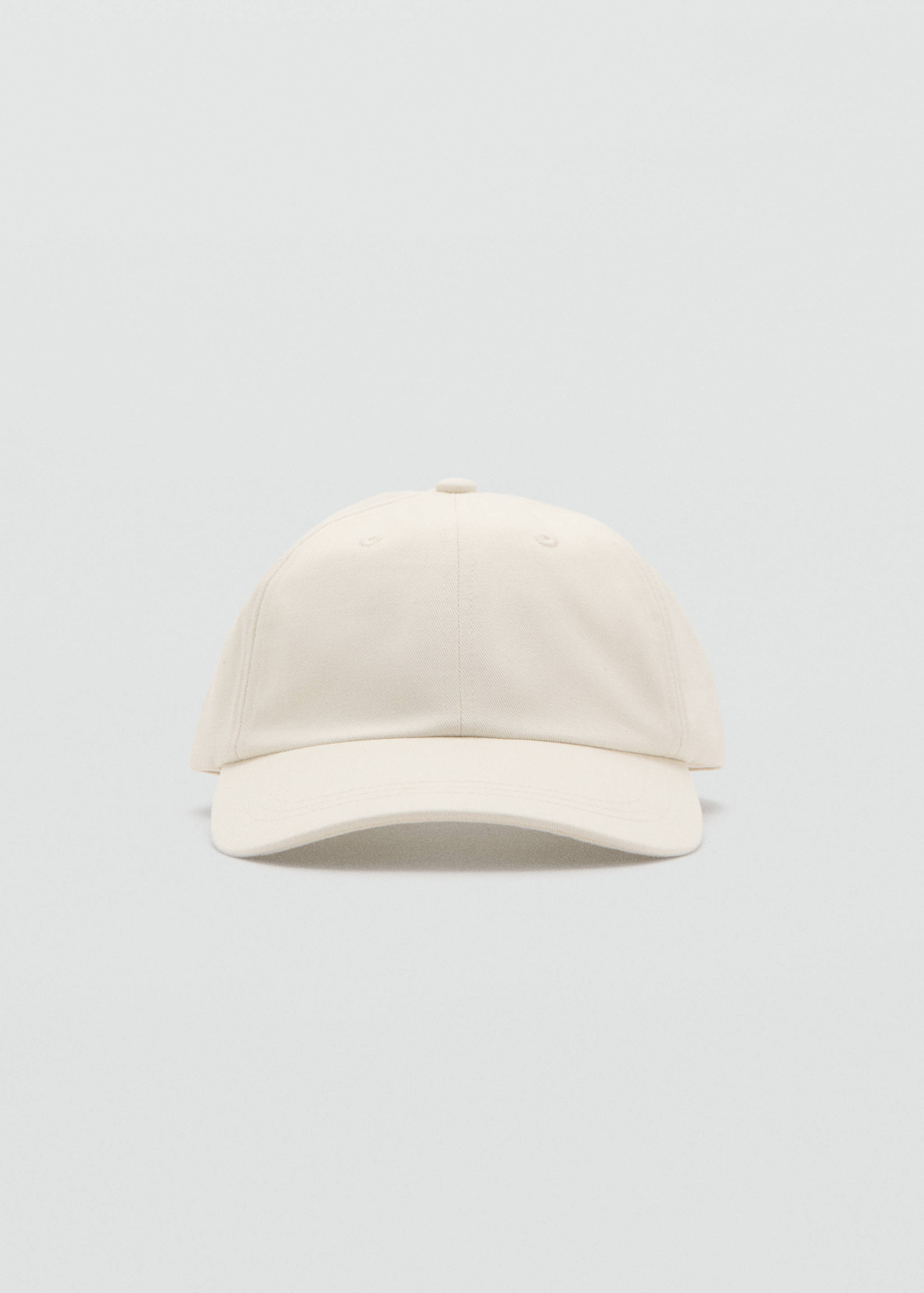 Cotton visor cap - Medium plane