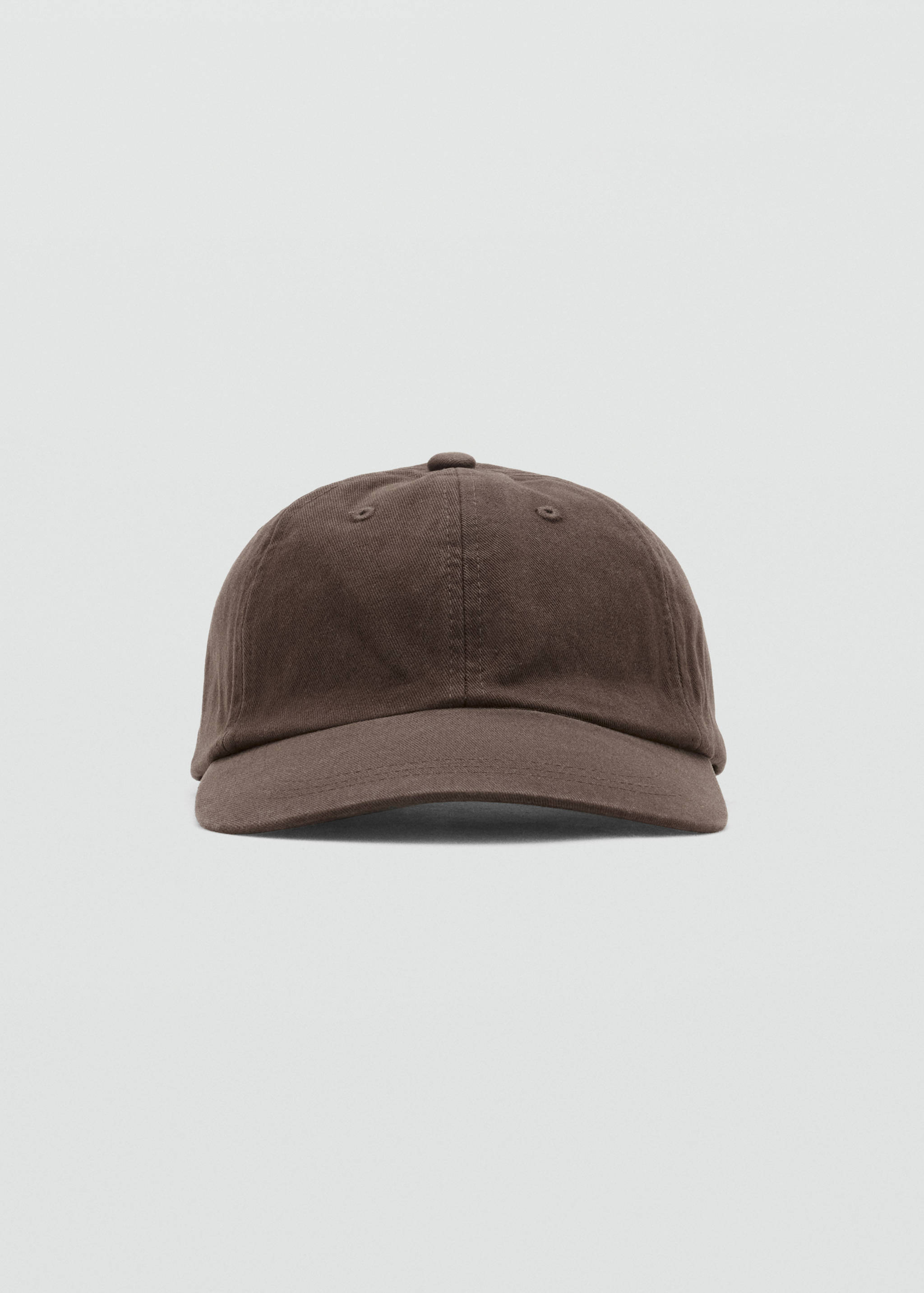 Cotton visor cap - Medium plane