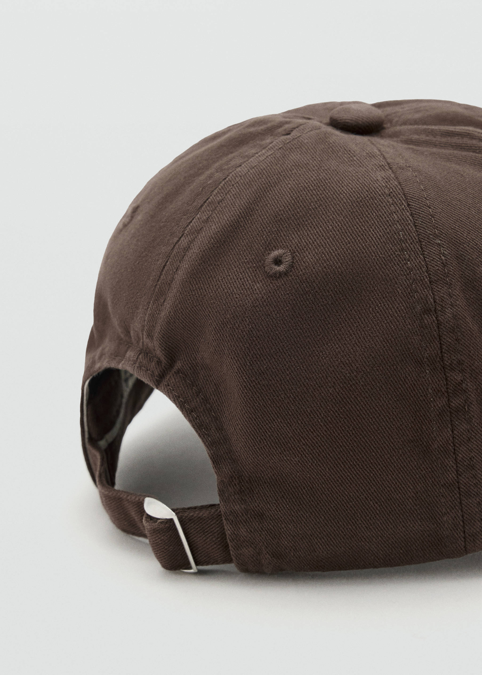 Cotton visor cap - Details of the article 1