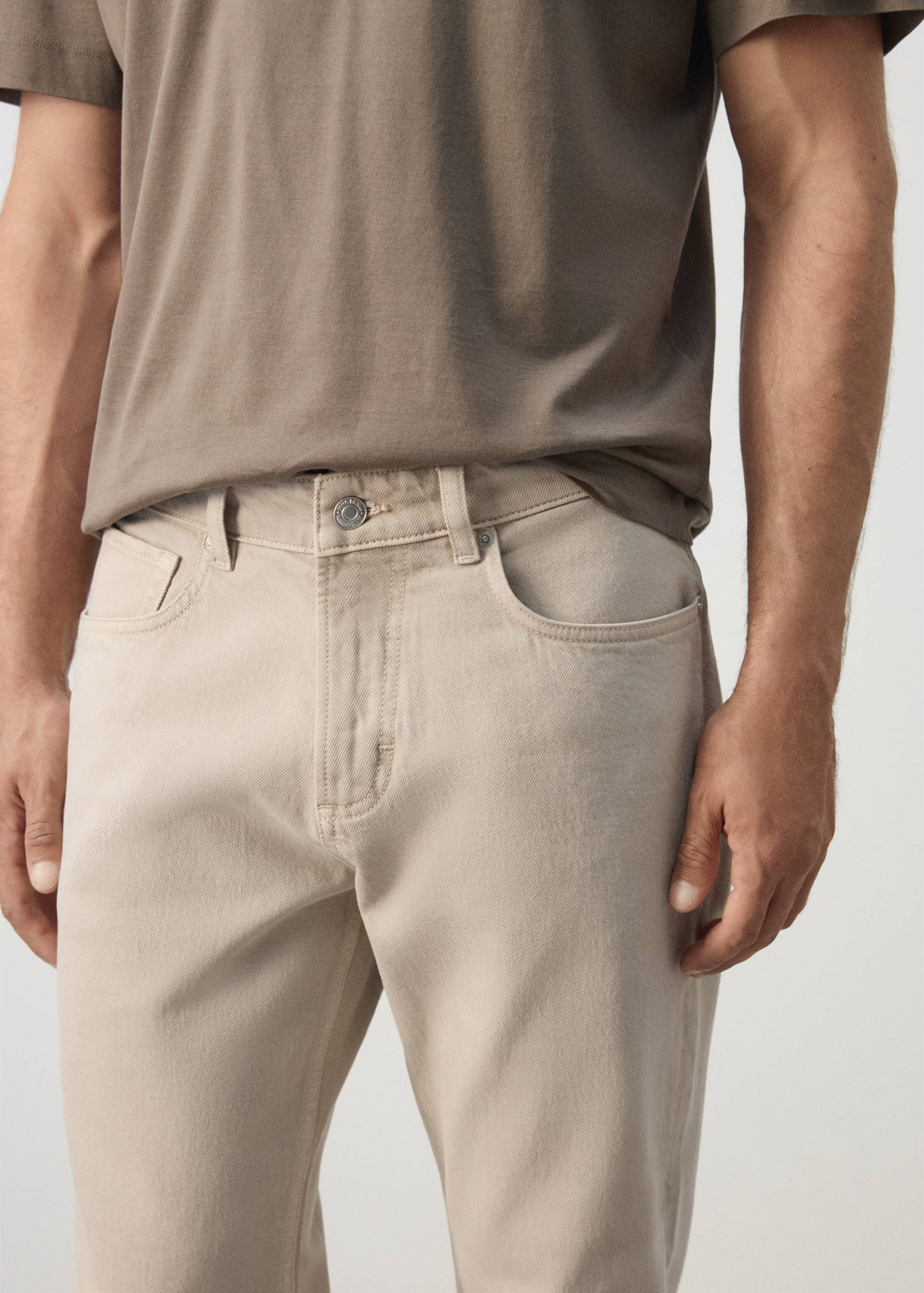 Джинсы Ben cropped tapered fit - Деталь изделия 1