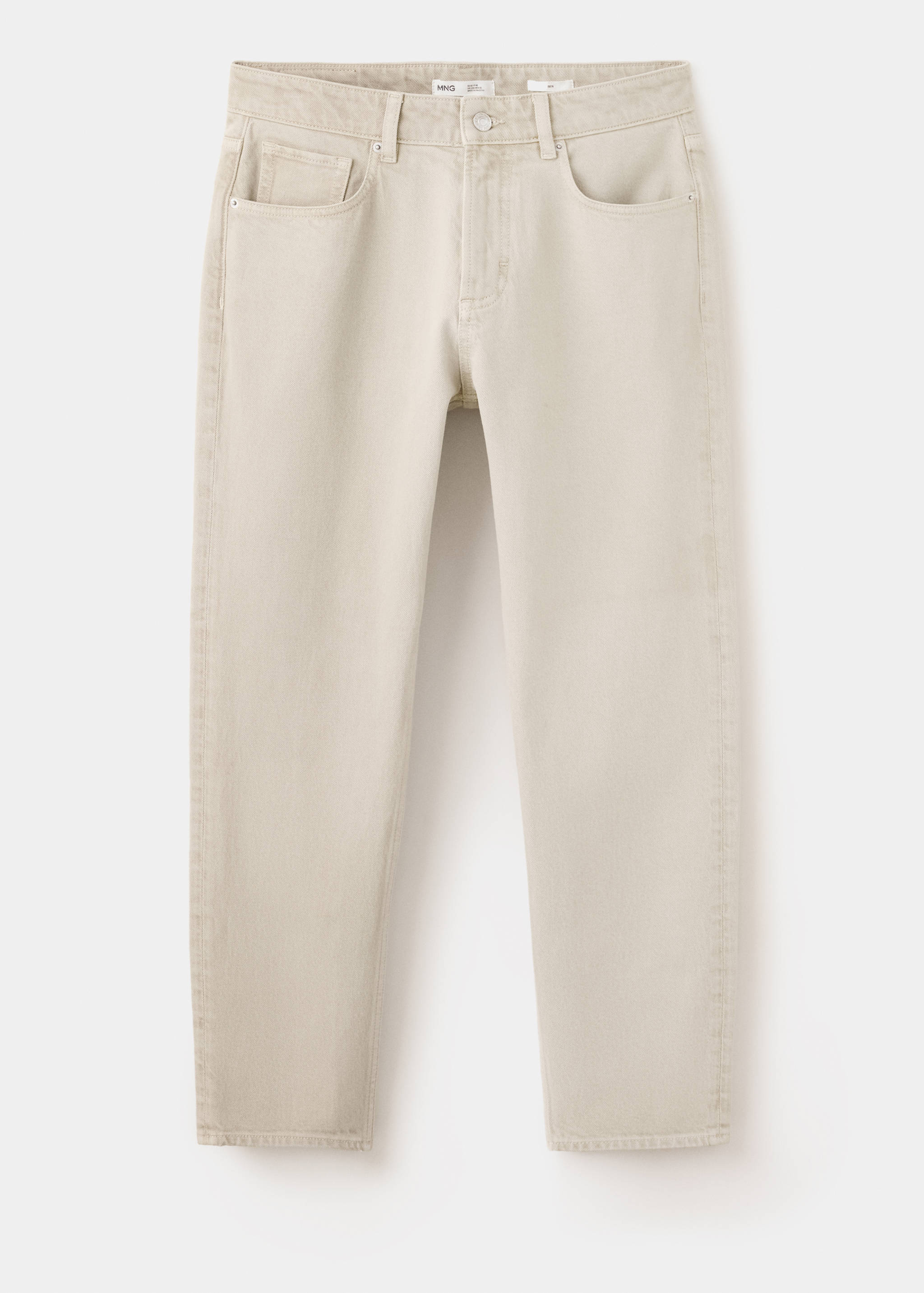 Джинсы Ben cropped tapered fit - Изделие без модели