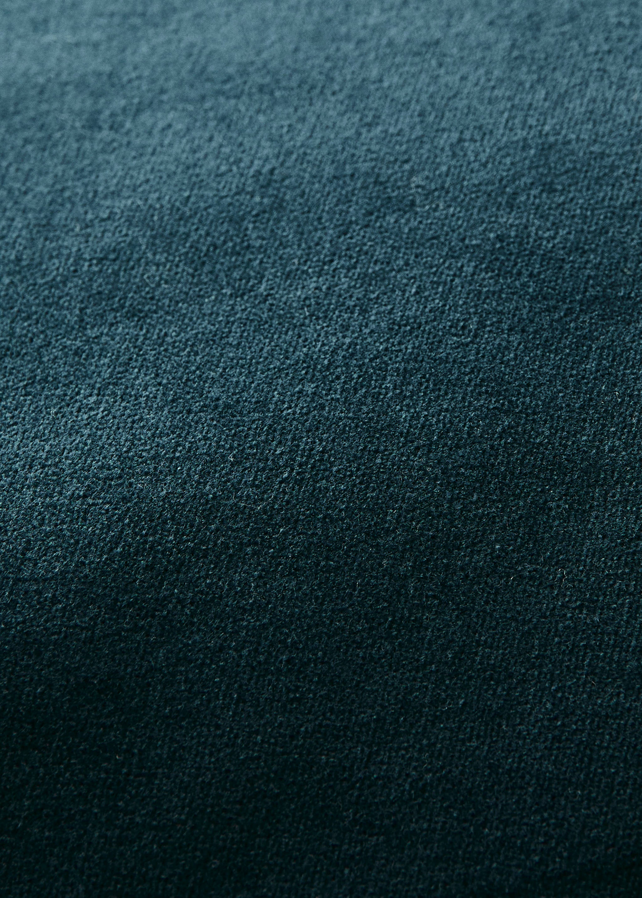 Velvet cotton garment-dye bed cushion cover 50x50 cm - Details of the article 3