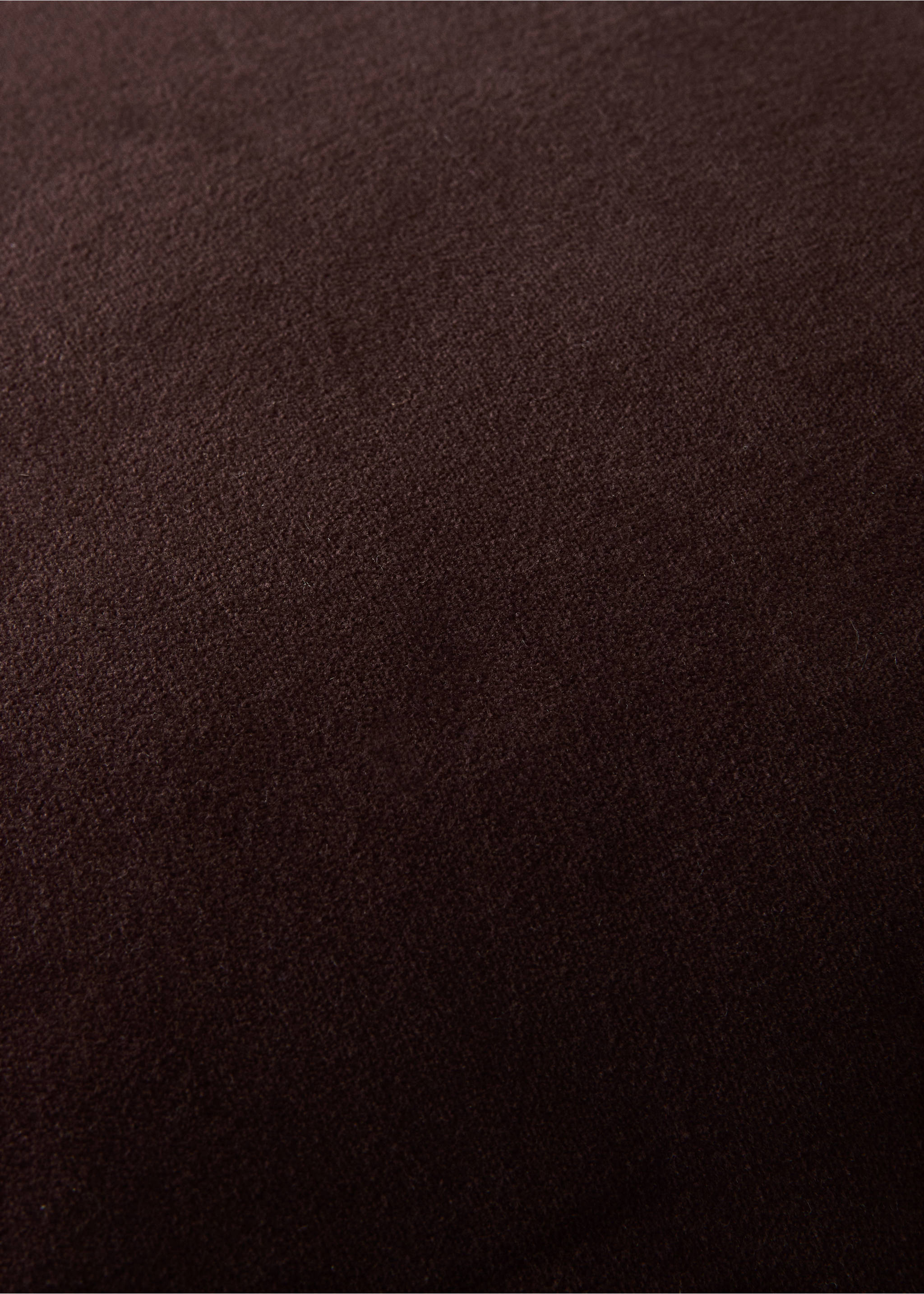 Dark brown bed cushion cover in a soft texture., Dark Red. Ref: 37082907-00.