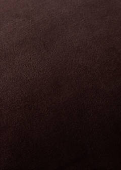 Velvet cotton garment-dye bed cushion cover 50x50 cm — Dark Red 4