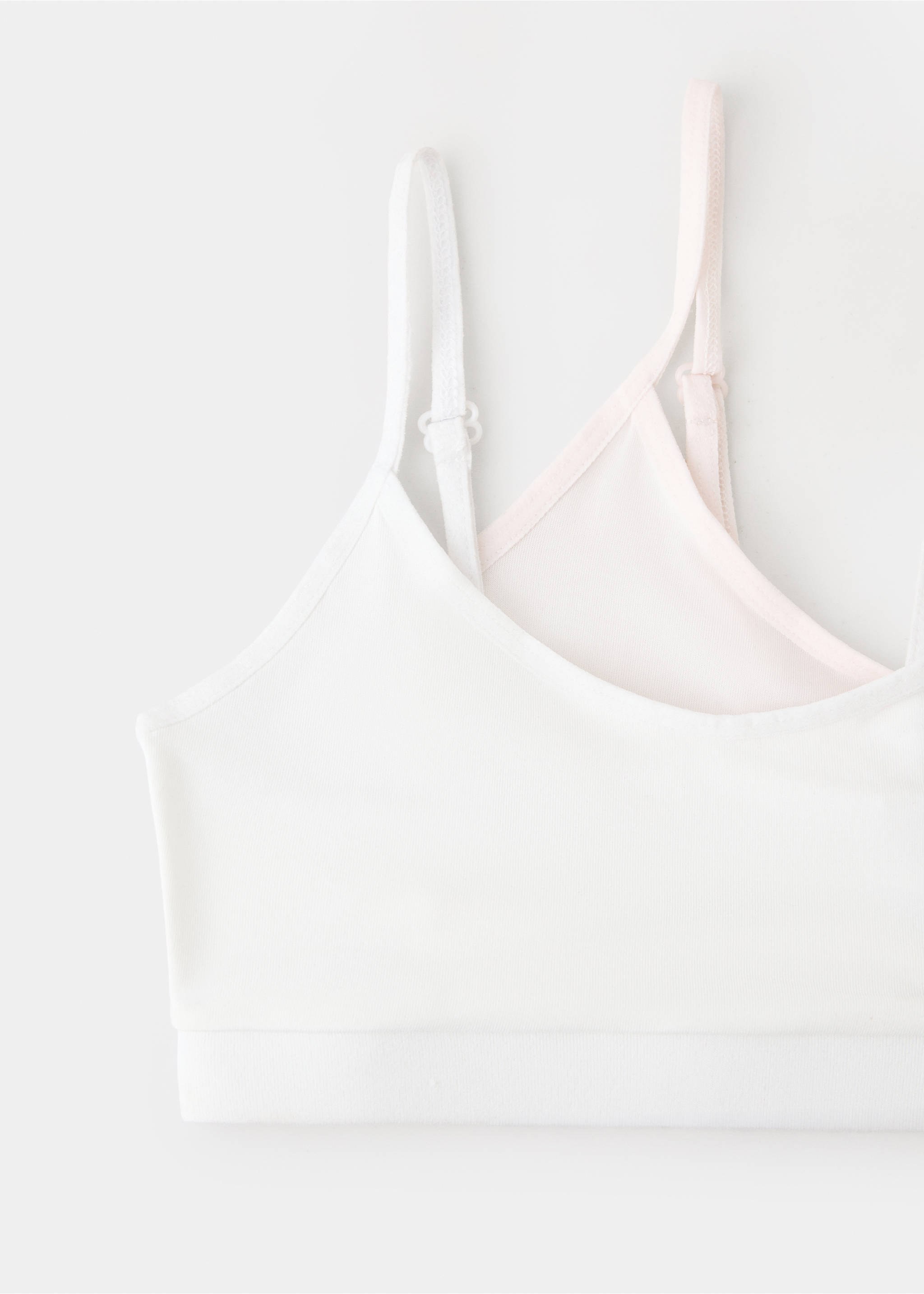 Pack of 2 triangle bras - Details of the article 8, Off White. Ref: 37082910-00.
