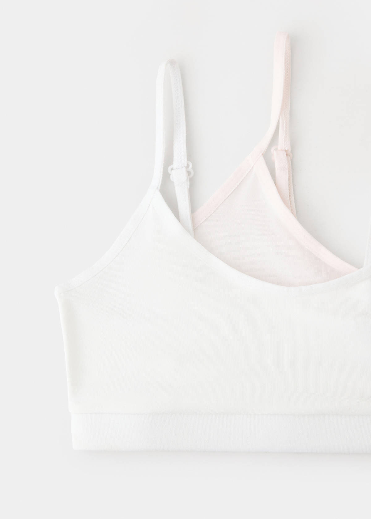 Pack of 2 triangle bras — Off White