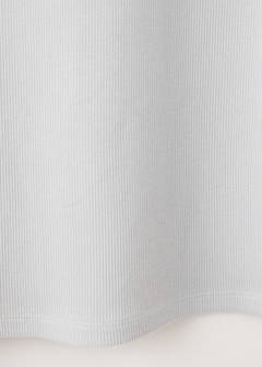 Cotton viscose nightdress with V-neckline — Grey 7