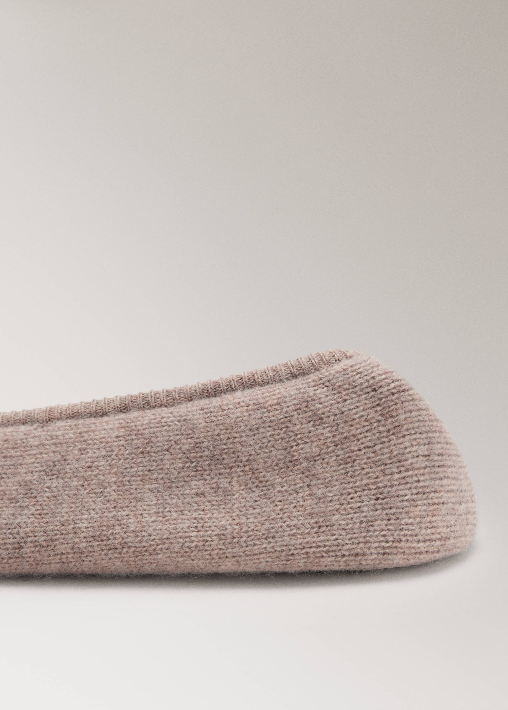 Cashmere-knit trainers - Details of the article 1