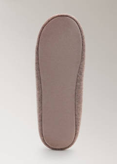 Cashmere-knit trainers — Beige 4