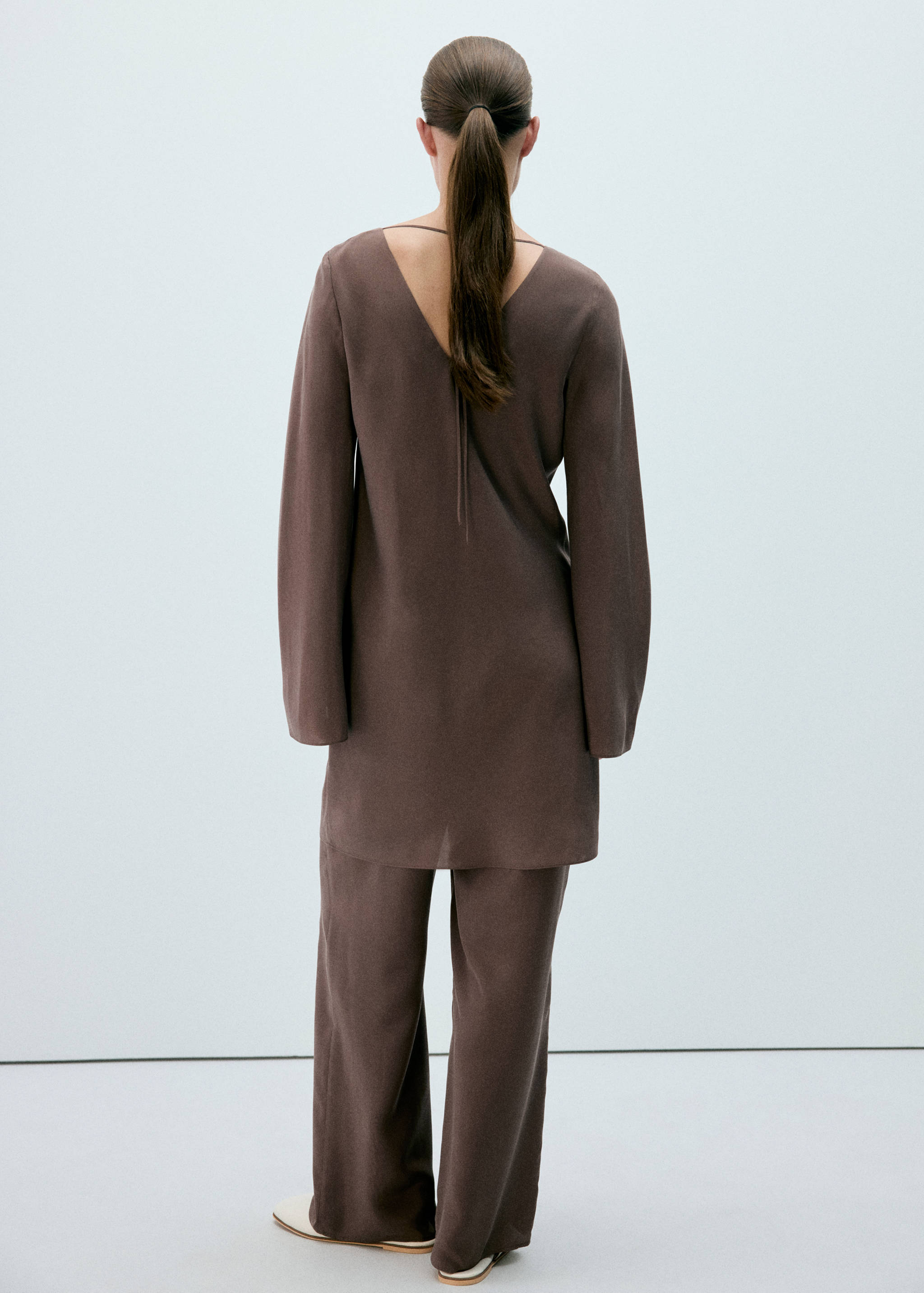 Nightgown 100% silk - Reverse of the article