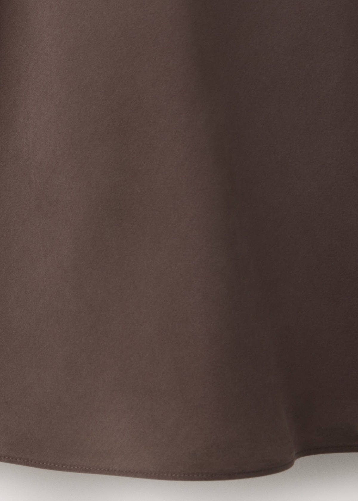 100% silk nightdress — Brown