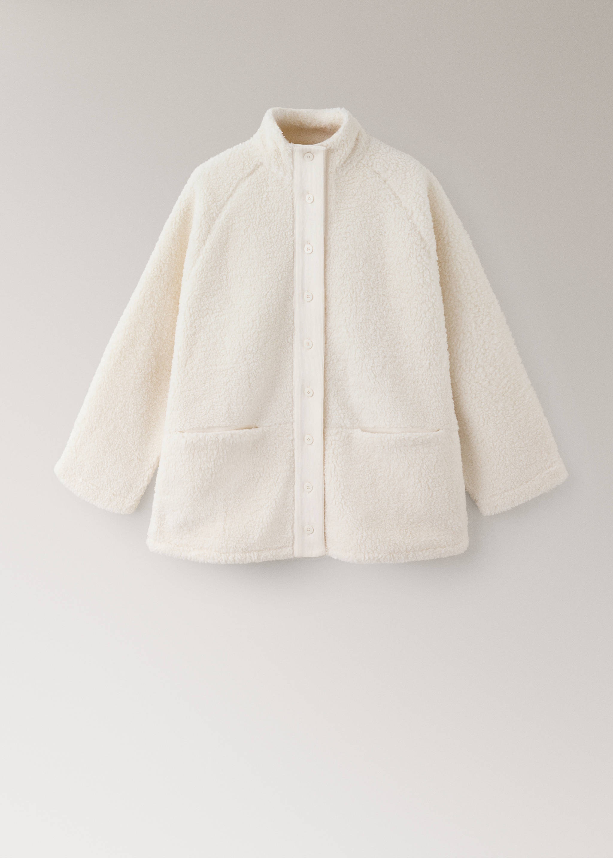 Sherpa buttoned cardigan - Article without model