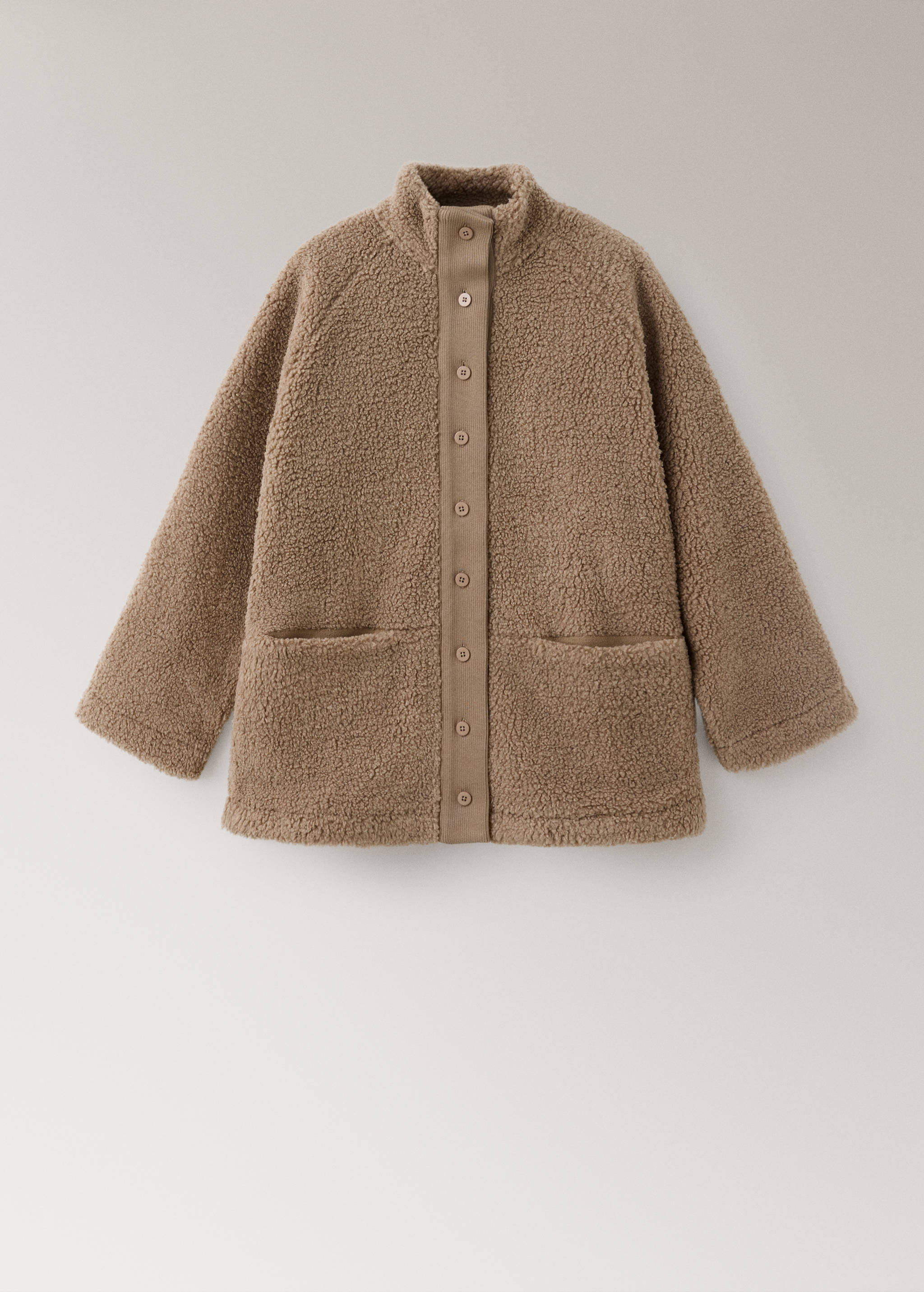 Sherpa buttoned cardigan - Article without model