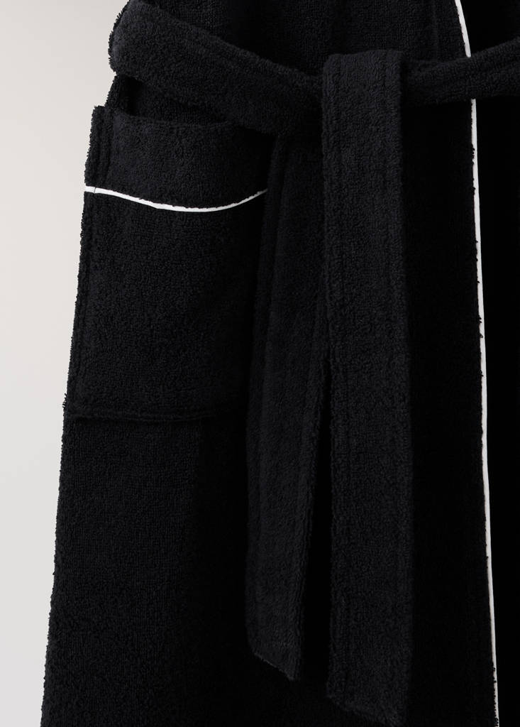 100% cotton bathrobe - thumbnail 4
