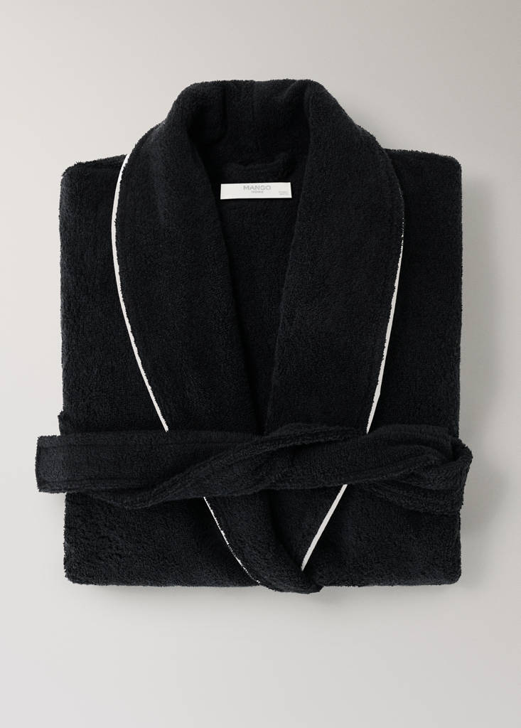 100% cotton bathrobe - thumbnail 5