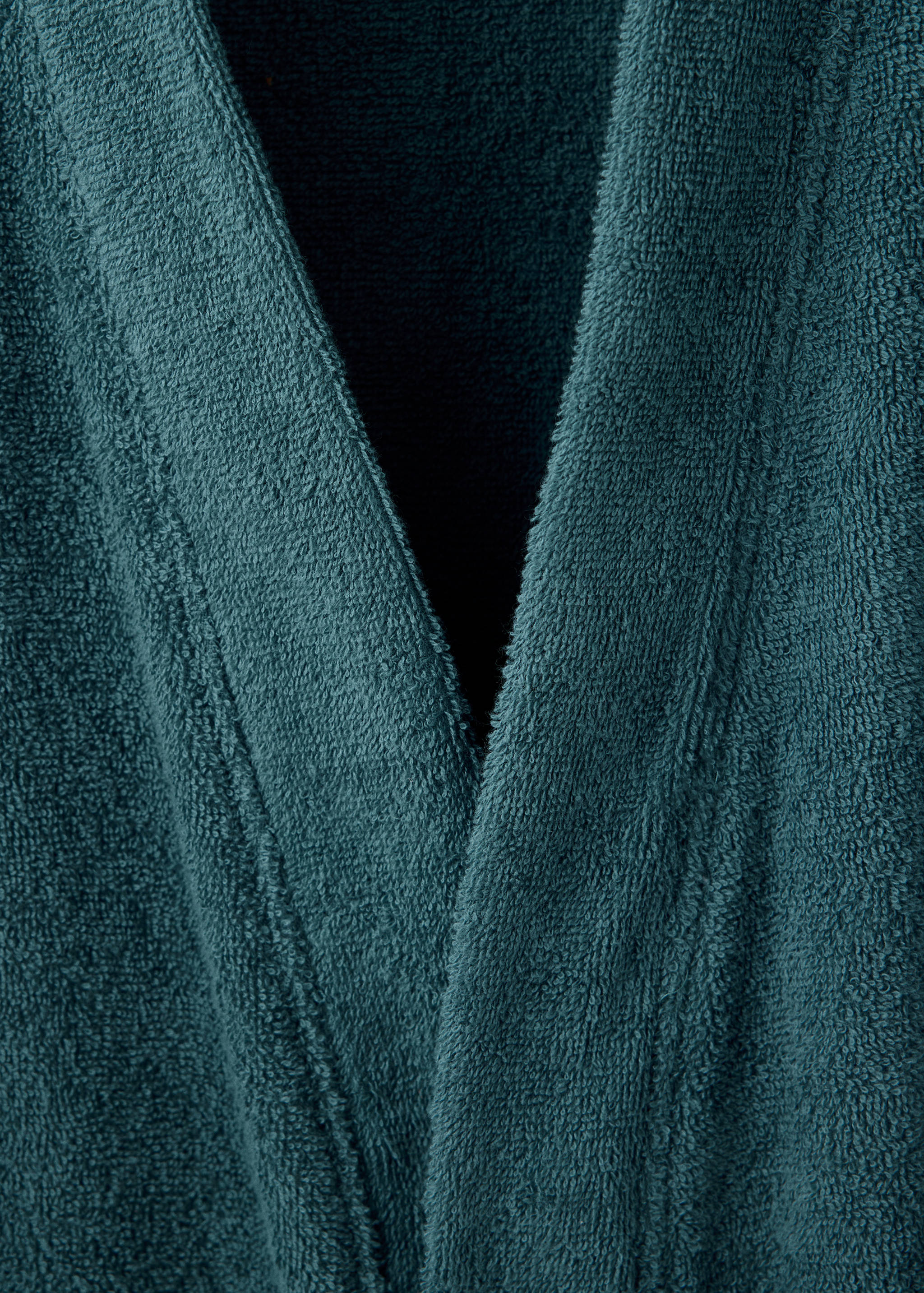 Terry cotton bathrobe - Details of the article 1