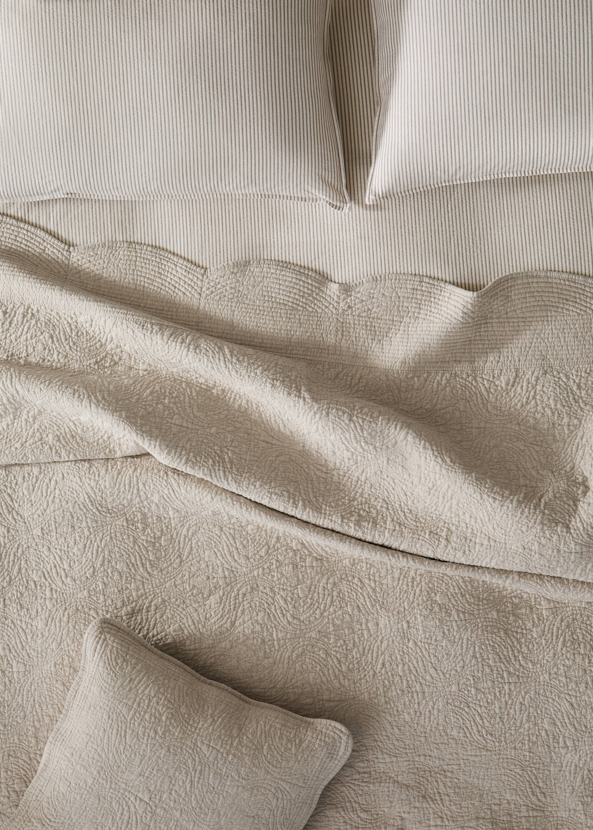 100% Baumwolle Bettüberwurf 230/250cm - Detail des Artikels 7