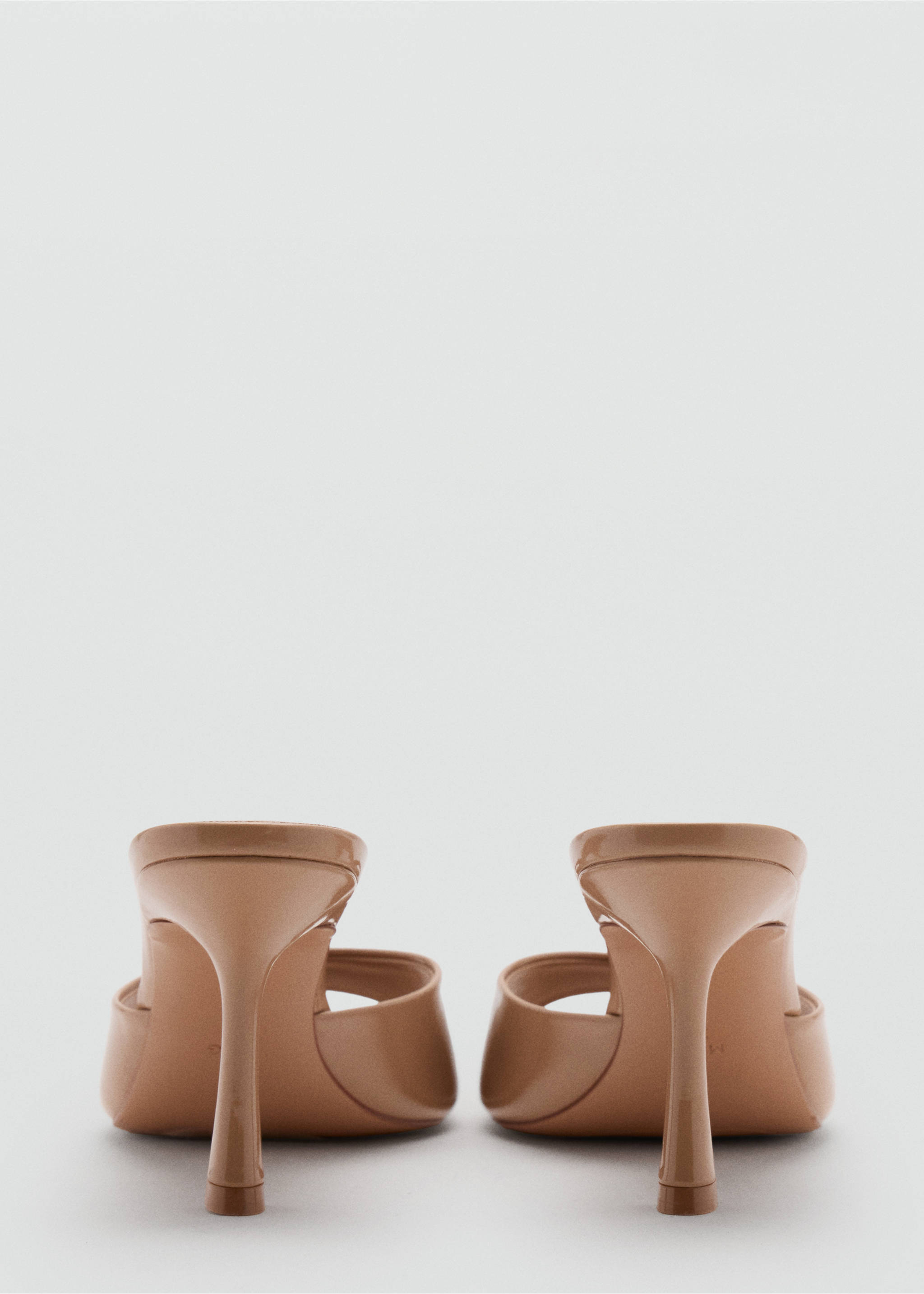 Pointed heel sandals - Details of the article 1, Nude. Ref: 37082938-00.