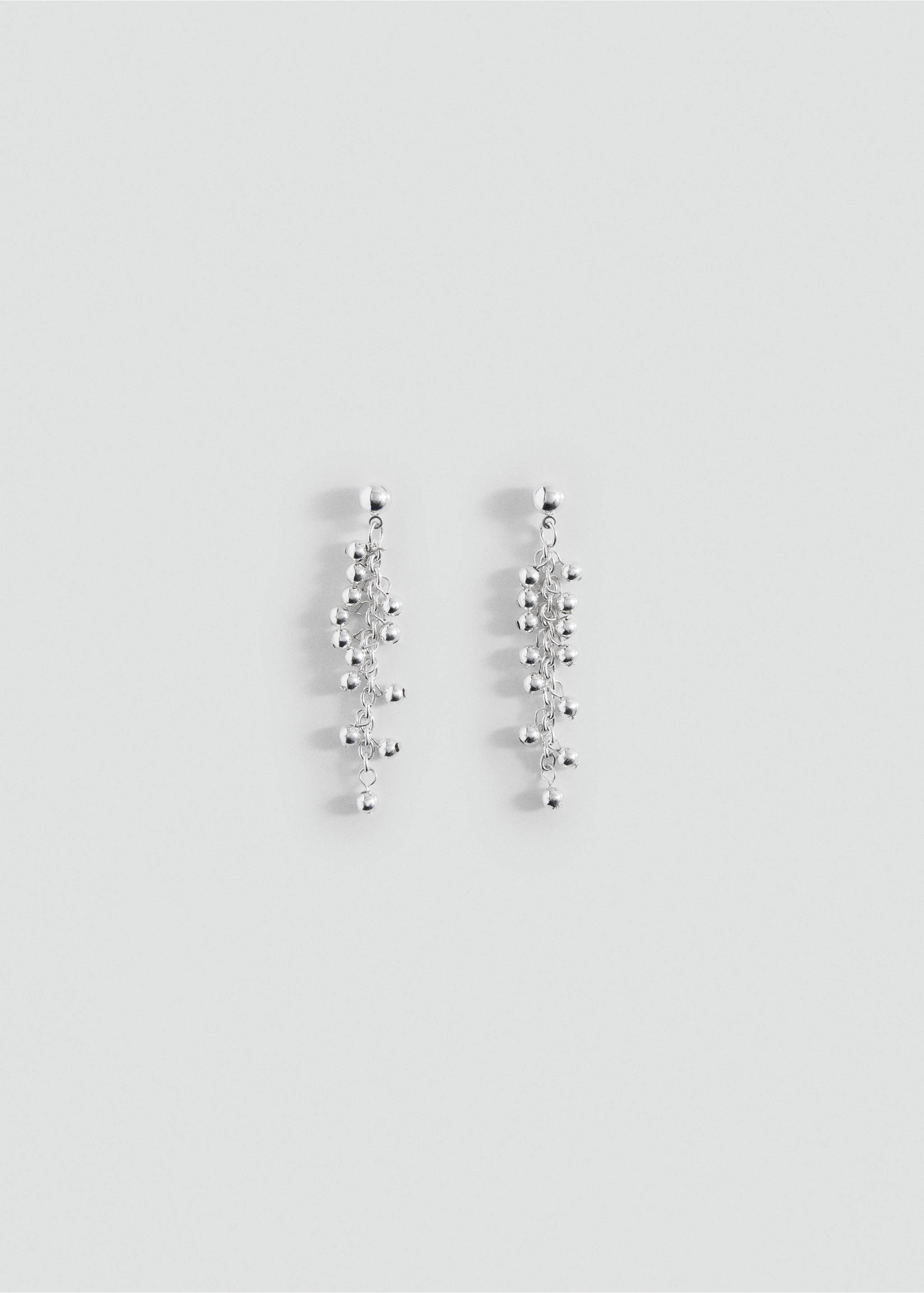 Boucles d'oreilles pendantes perles - Article sans modèle, Argent. Ref: 37082944-00.