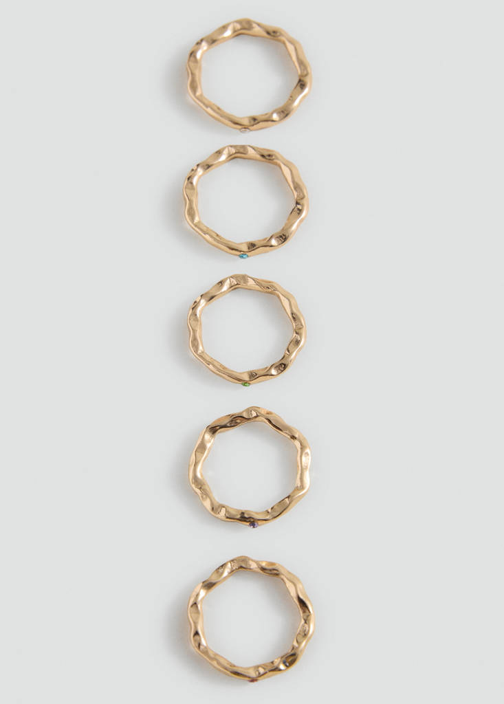 Mixed bracelet set — Gold