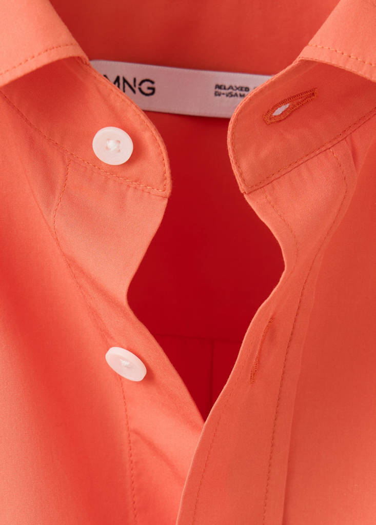 Relaxed fit shirt 100% cotton — Pastel Yellow