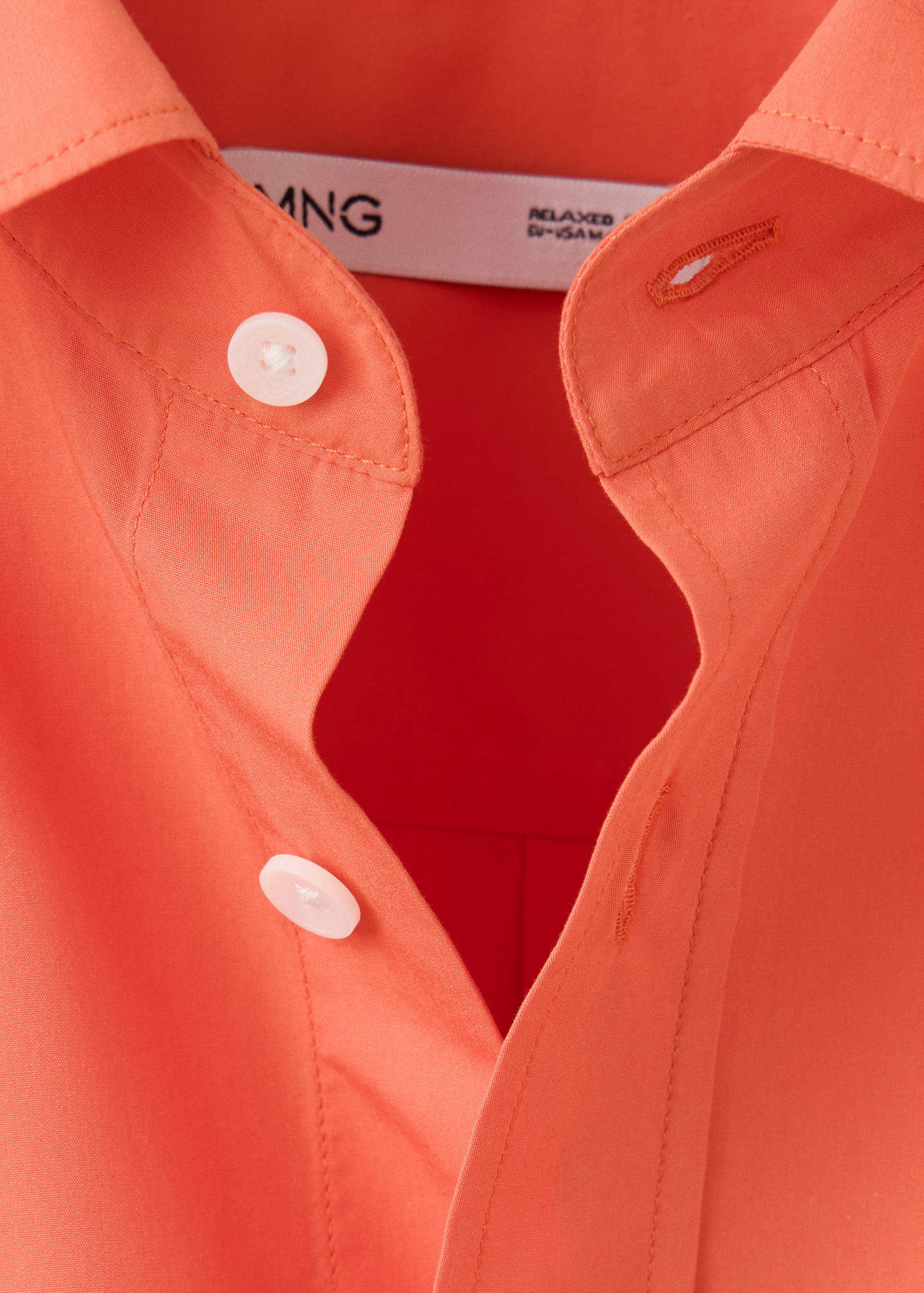 Camisa relaxed fit 100% algodón - Detalle del artículo 8