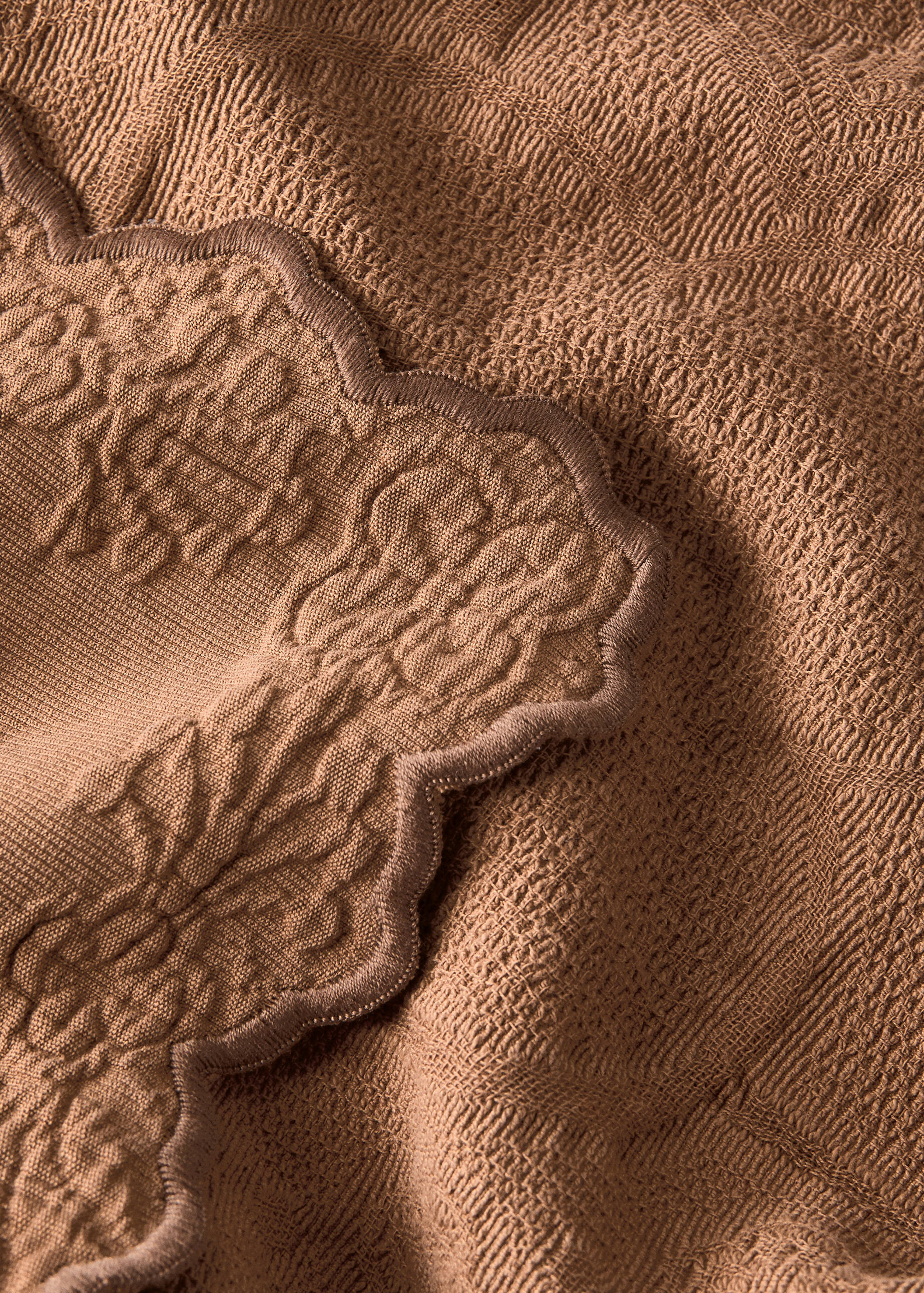 100% cotton garment dyed bedspread Bed 130/140/150 cm - Details of the article 1