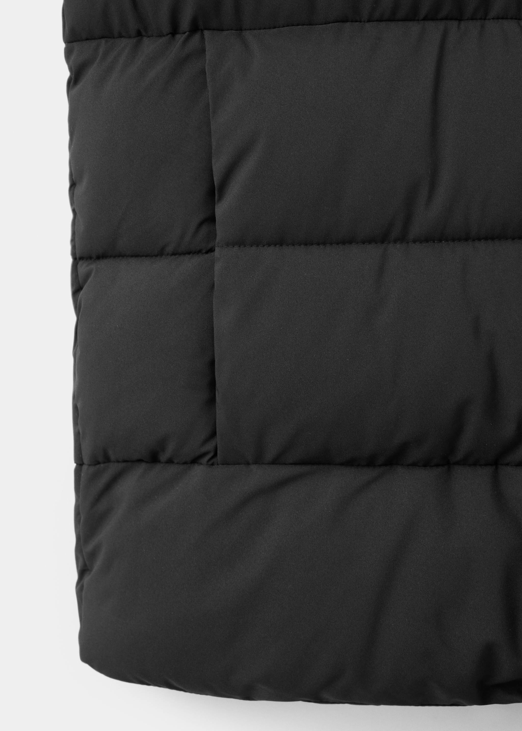 Short water-repellent puffer jacket - Details of the article 0