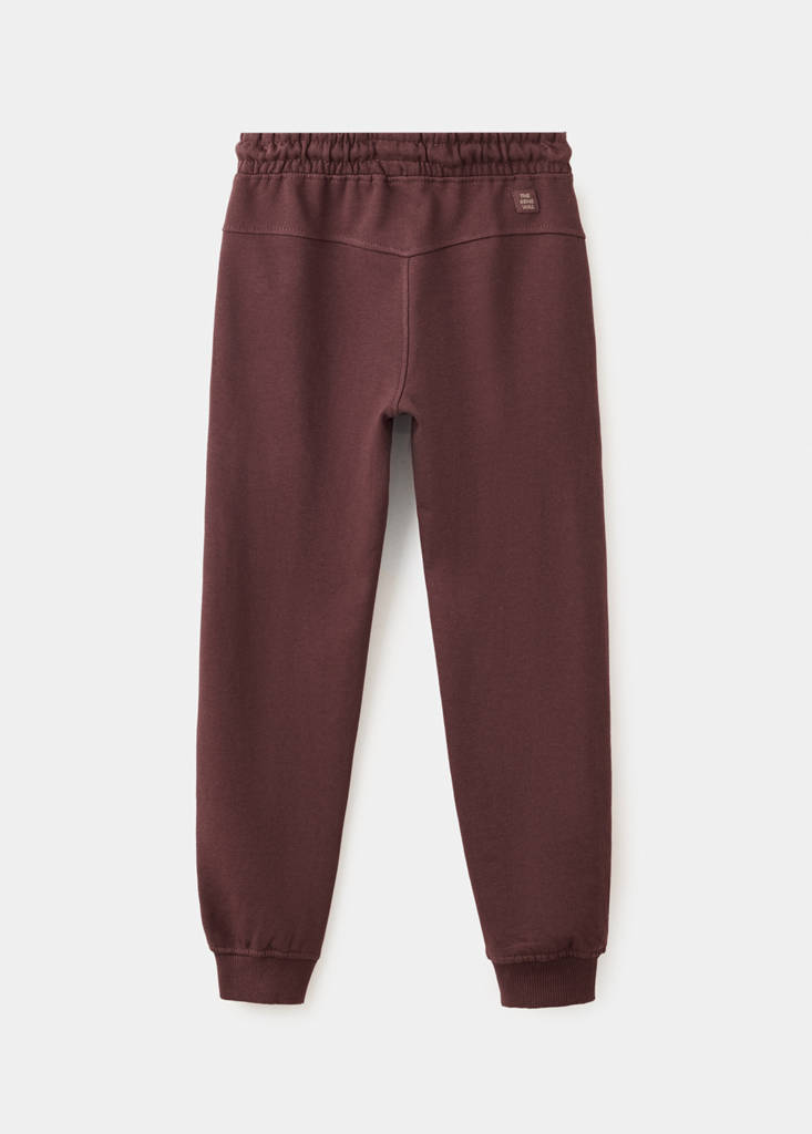 Loose fit jogger trousers — Brown