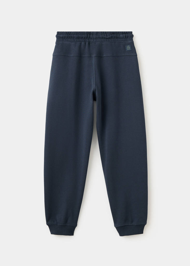 Loose fit jogger trousers — Navy