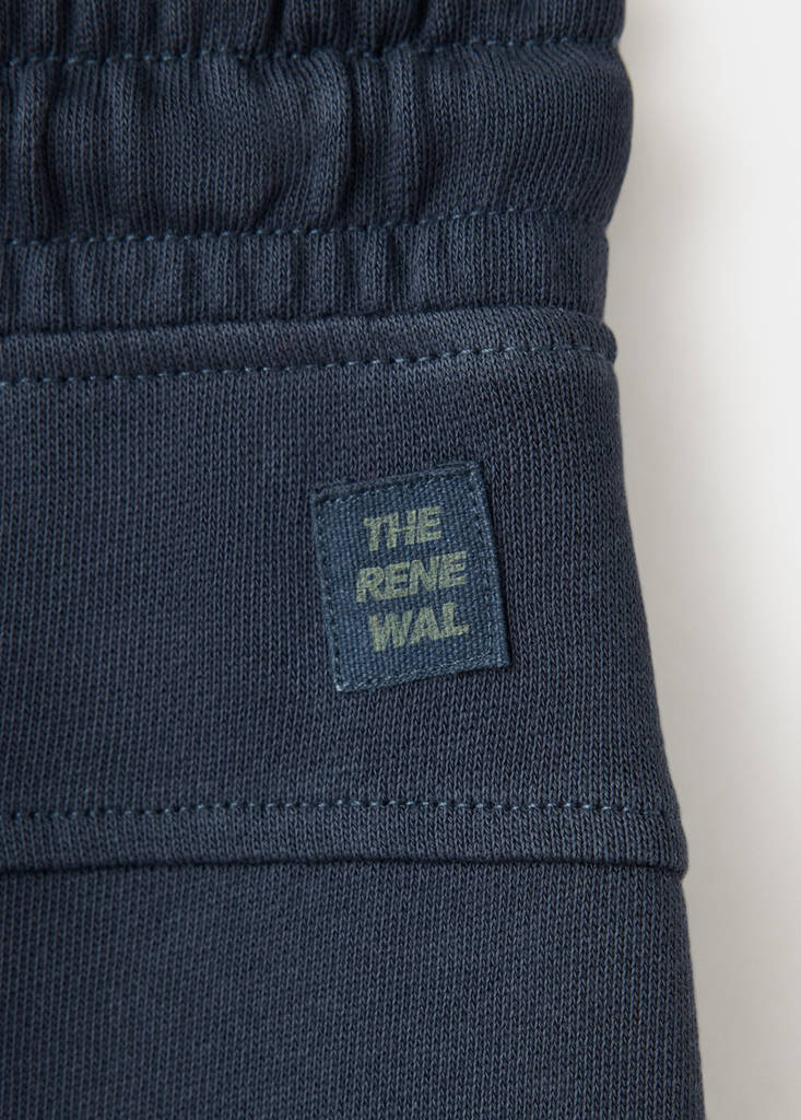 Loose fit jogger trousers — Navy