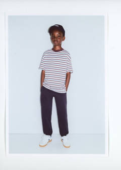 Loose fit jogger trousers — Navy 1