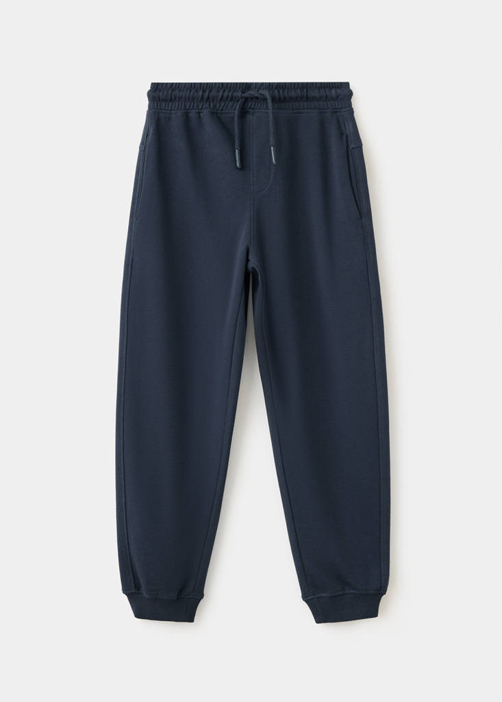 Loose fit jogger trousers — Navy