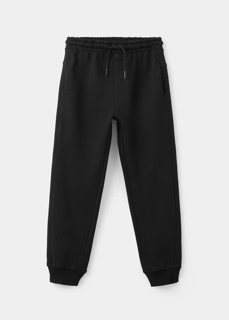 Loose fit jogger trousers — Black