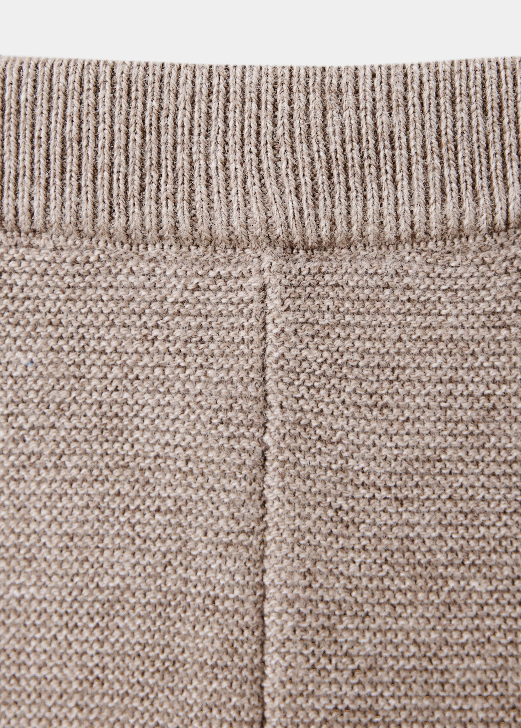 Plain knit leggings - Details of the article 8