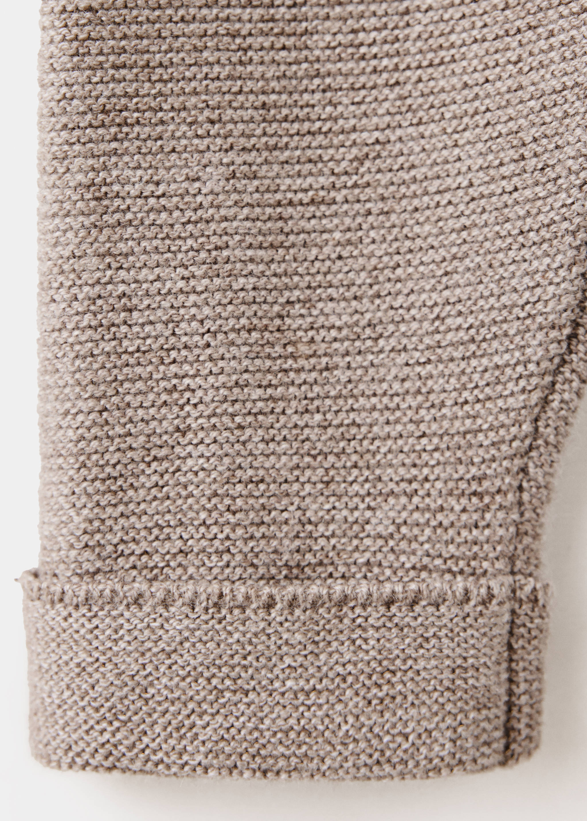 Plain knit leggings - Details of the article 0