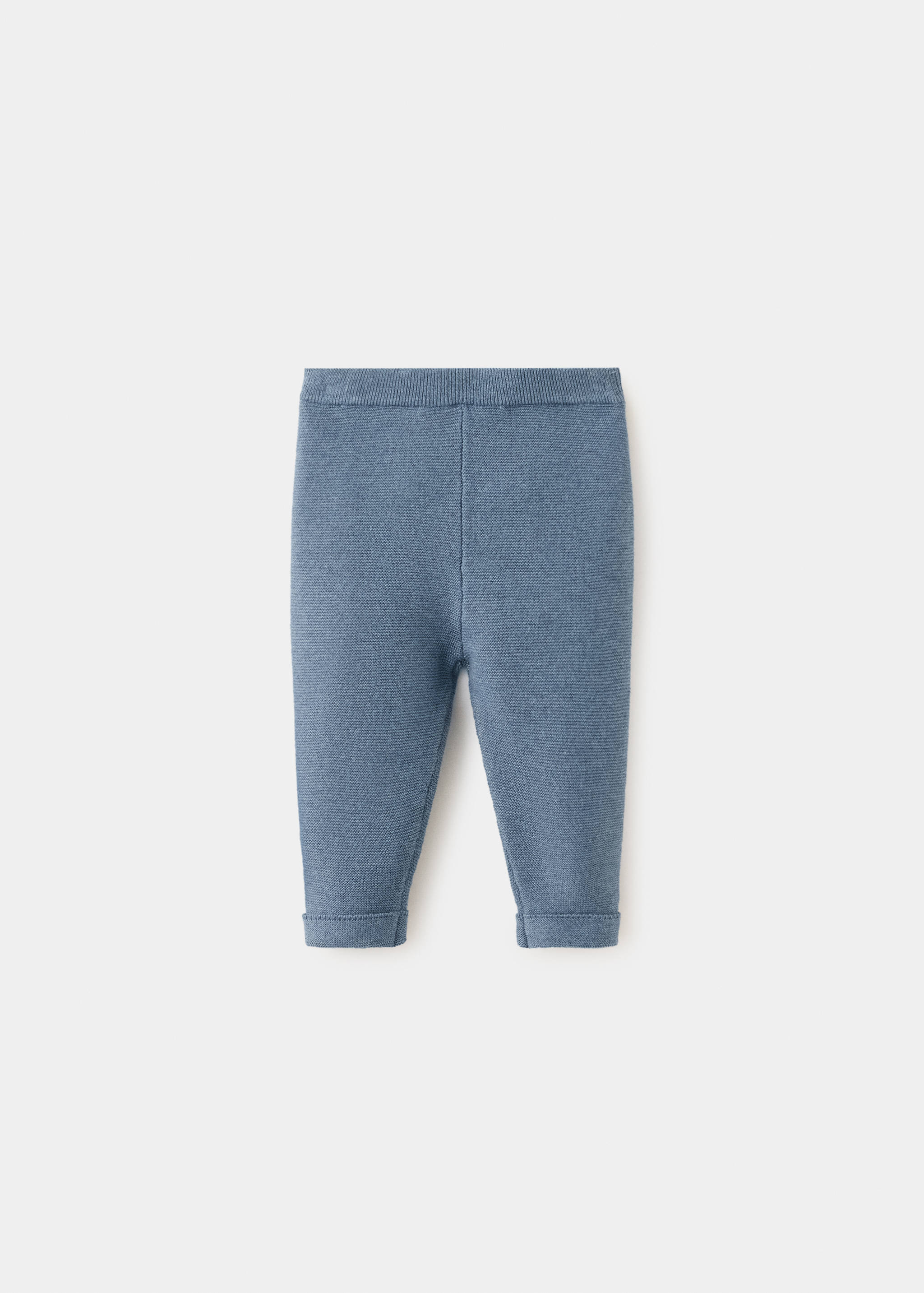Plain knit leggings - Article without model