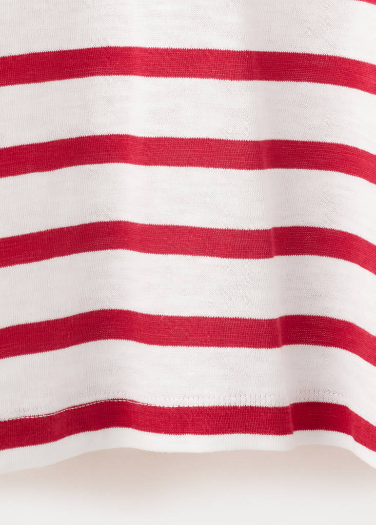 100% cotton striped t-shirt - thumbnail 6