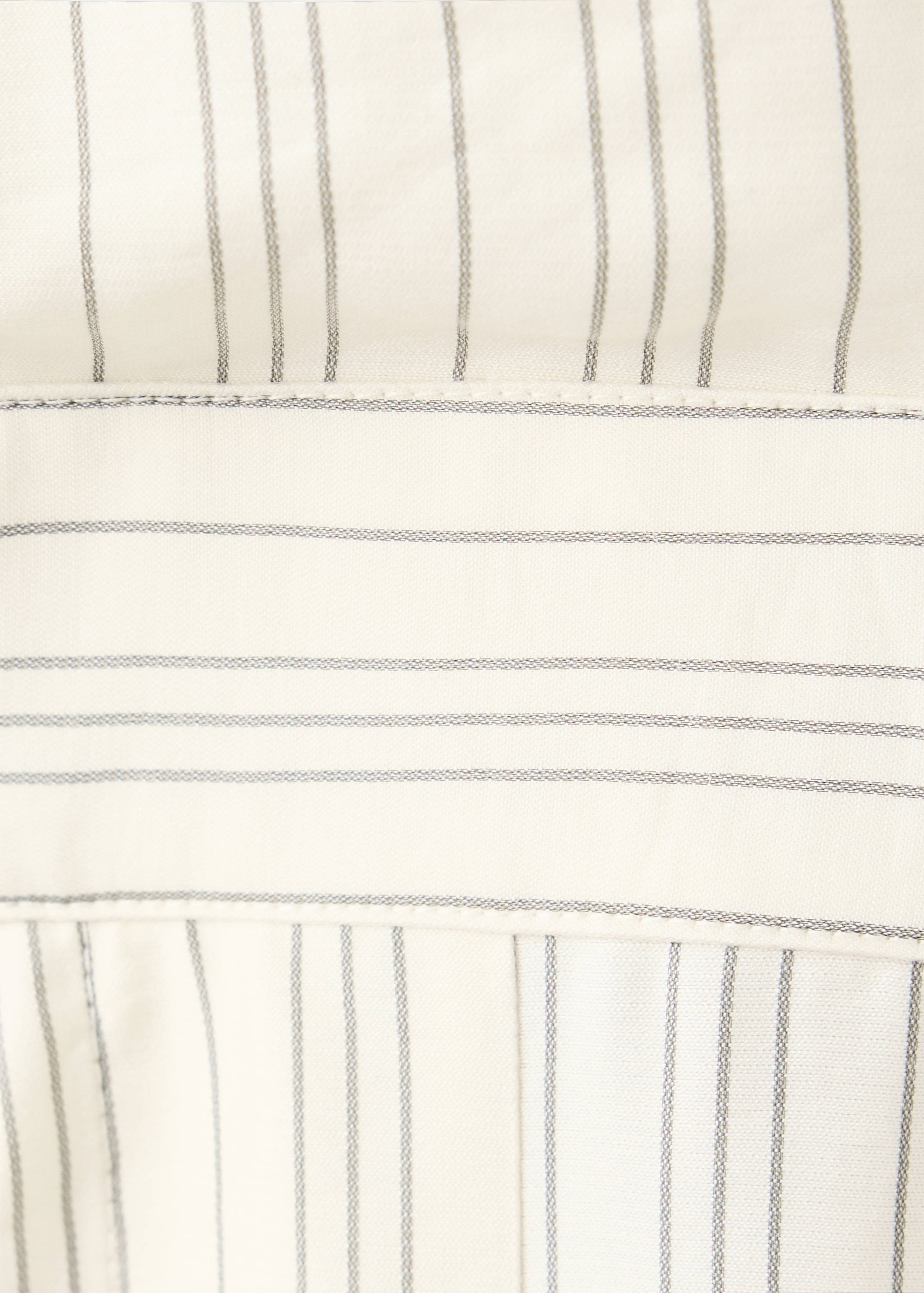 Striped halter jumpsuit - Details of the article 0