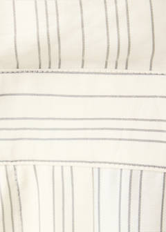 Striped halter-neck jumpsuit — Ecru 7
