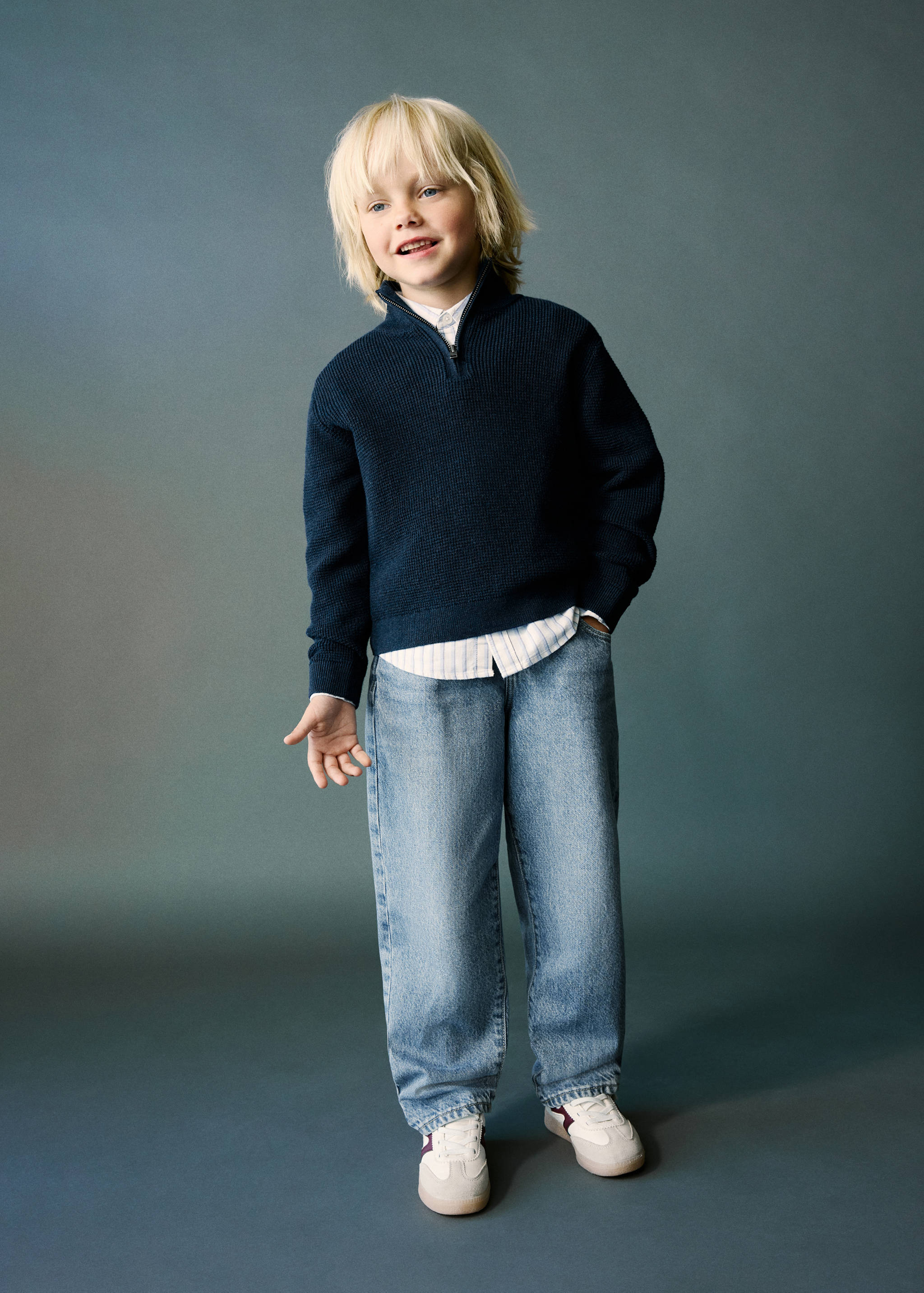 Cotton Paperbag Jeans - General plane