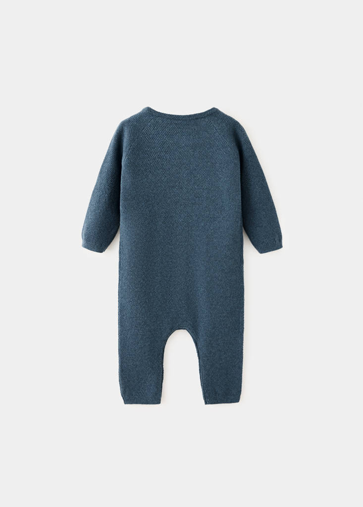 Buttoned long jumpsuit
