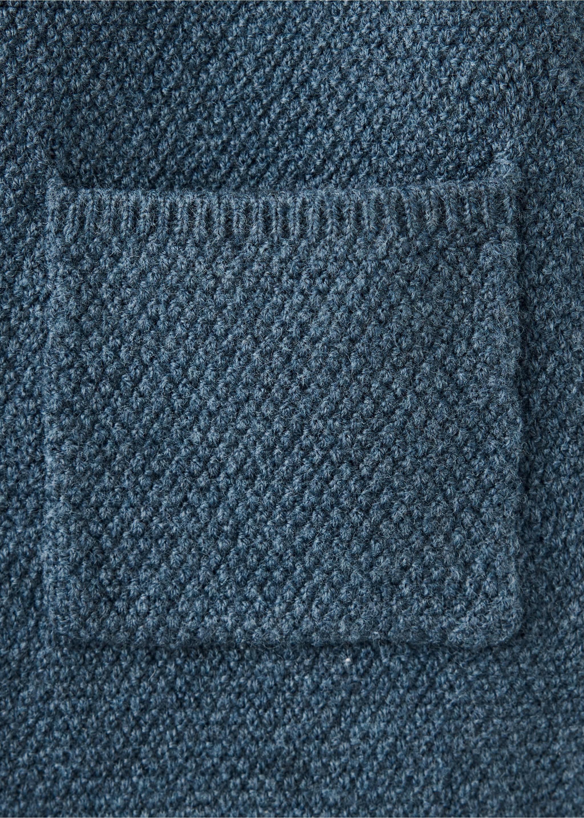 Buttoned long jumpsuit - Details of the article 0, Petrol Blue. Ref: 37083283-00.