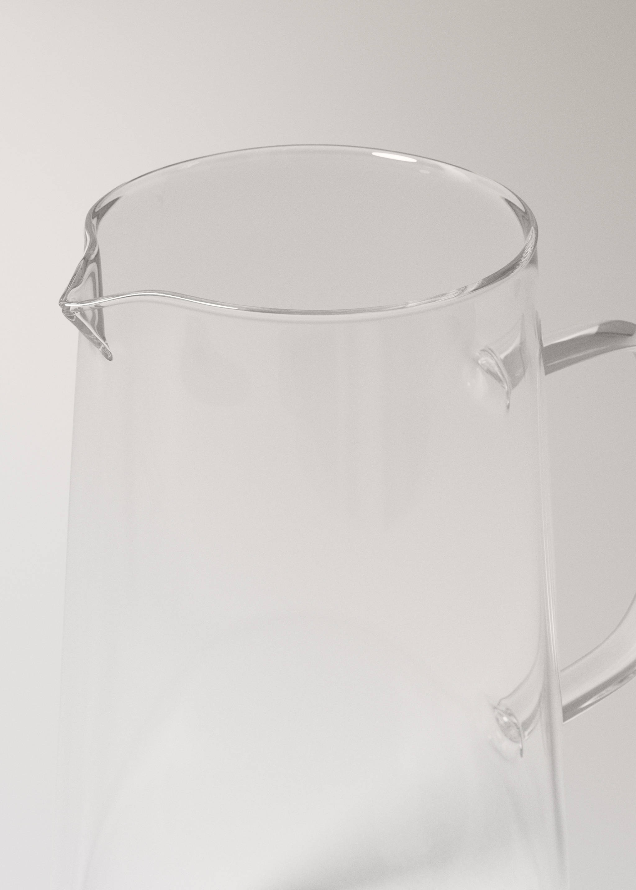 Glass jug with handle - Details of the article 2