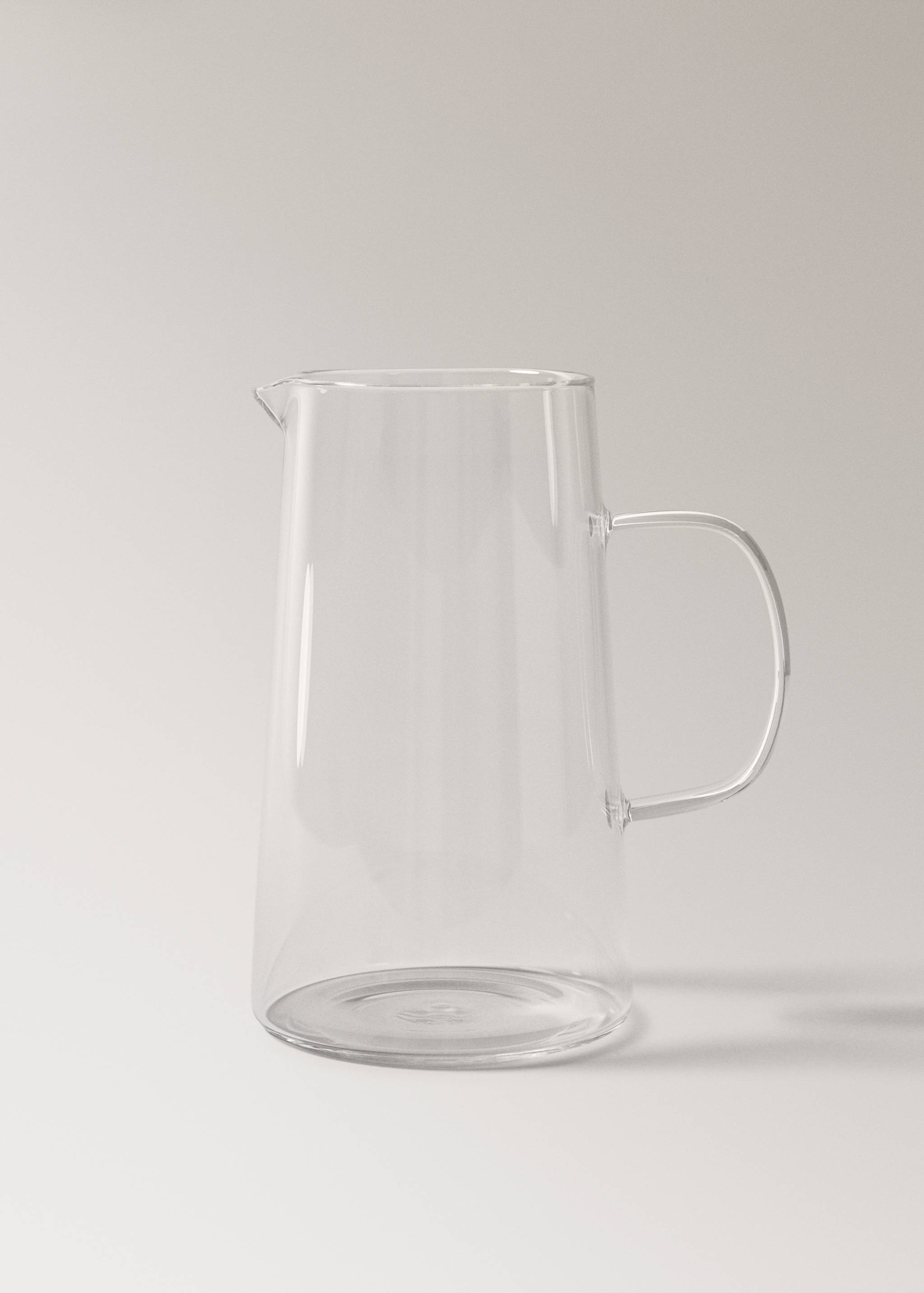 Glass jug with handle - Article without model