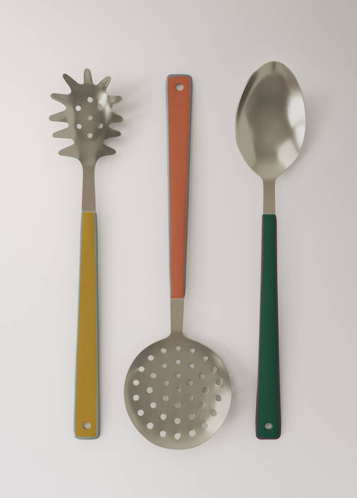 Pack of 3 combined kitchen set — Curry