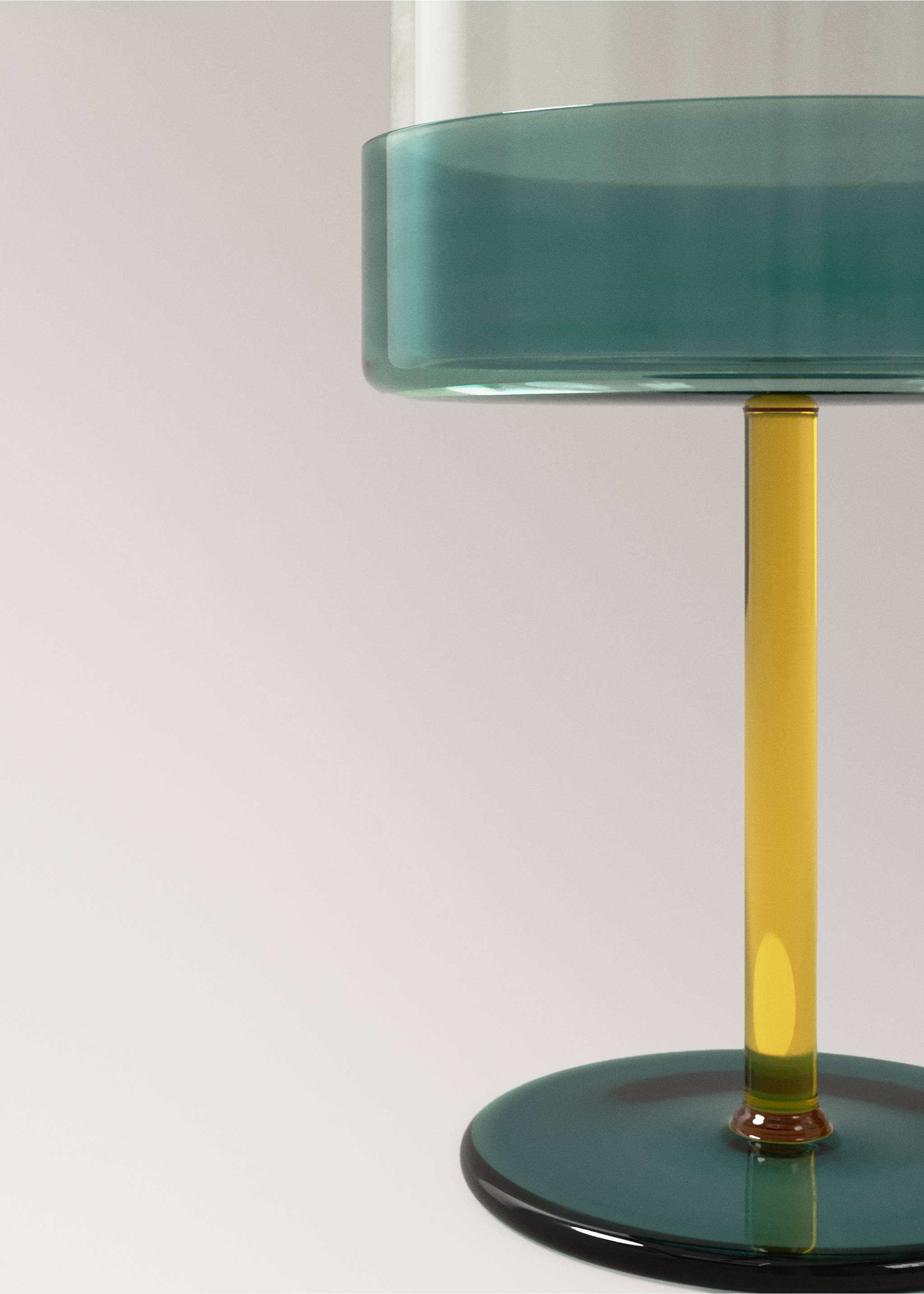 Two-tone borosilicate pie dish - Details of the article 1, Petrol Blue. Ref: 37083300-00.